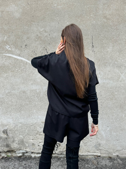 paris fine wool shorts