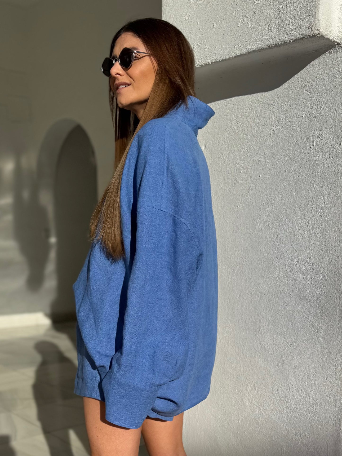 harajuku linen shirt