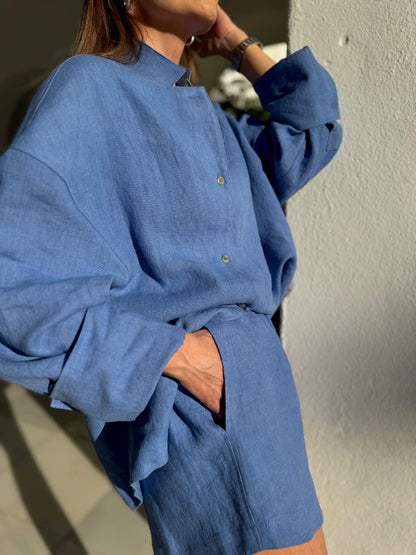 harajuku linen shorts