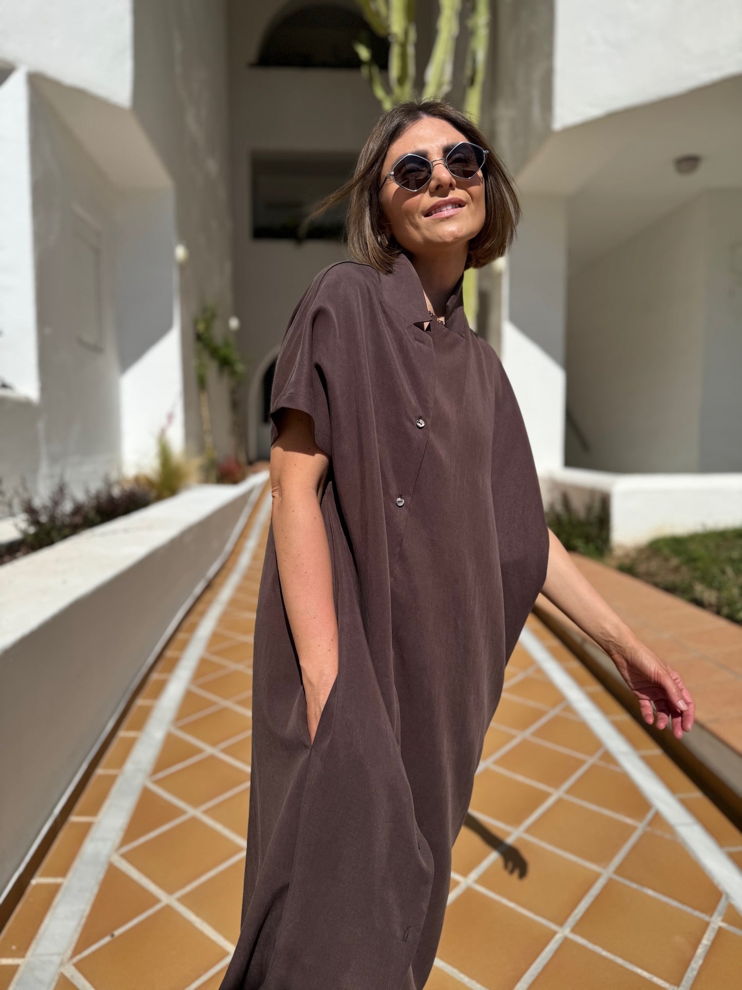 harajuku lyocell dress