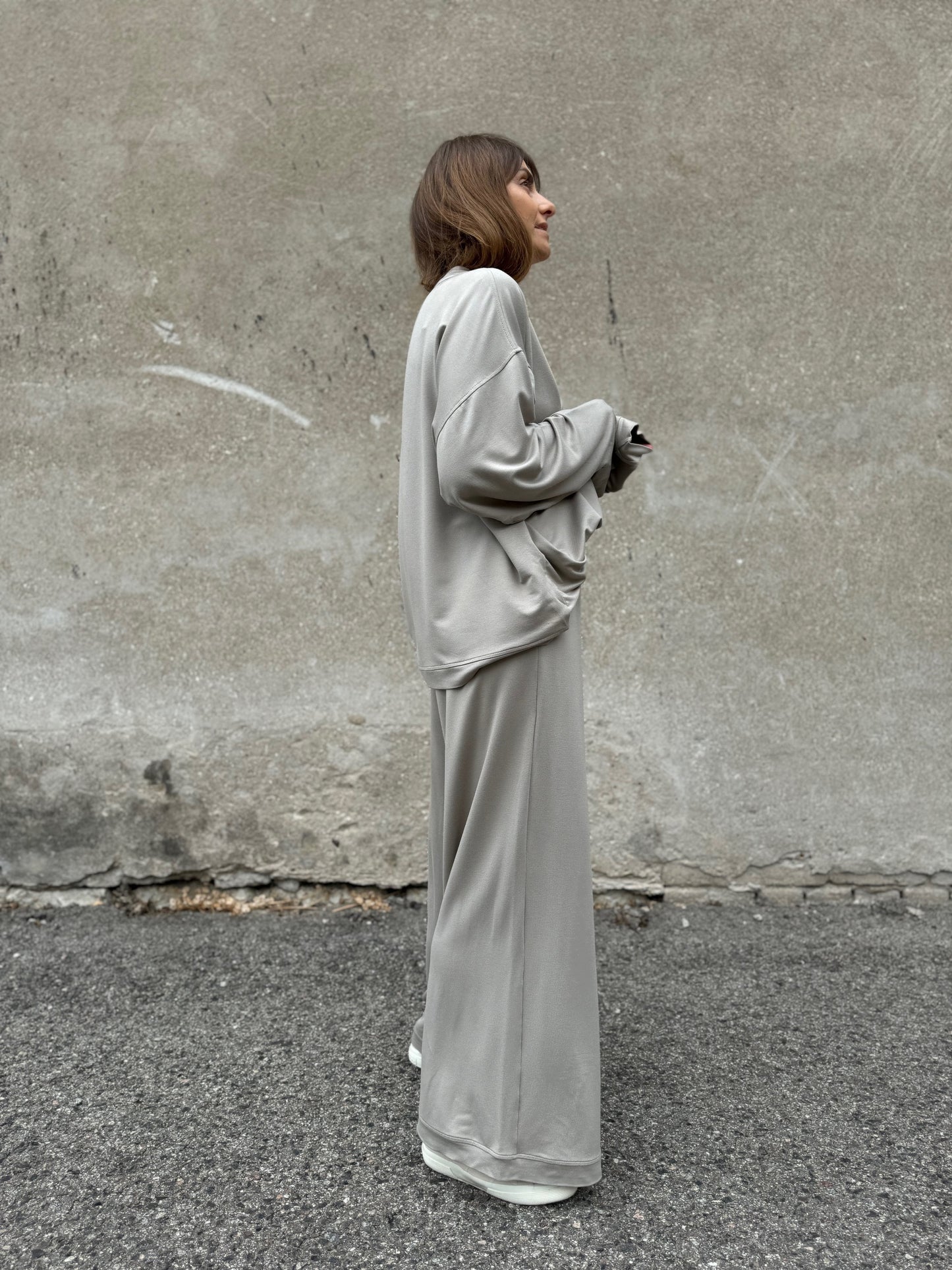 haro viscose french terry long sleeve shirt