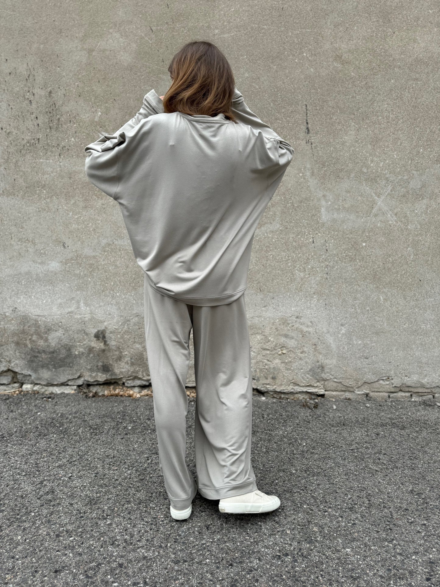 haro viscose french terry trousers