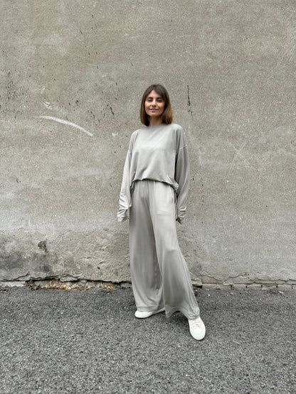 haro viscose french terry trousers