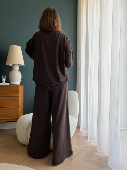 haro viscose french terry trousers