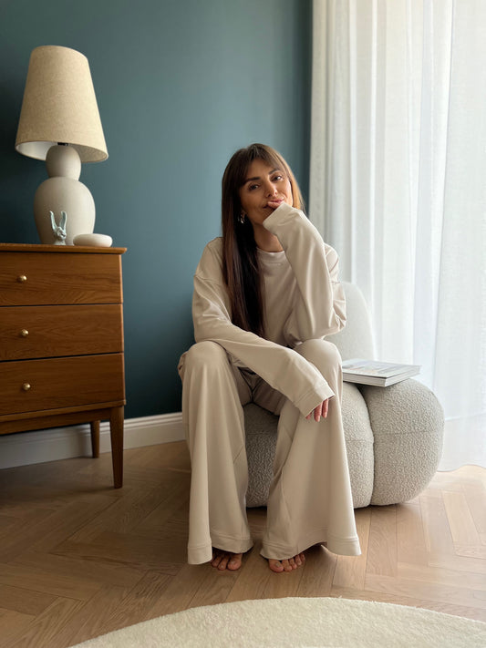 haro viscose french terry trousers