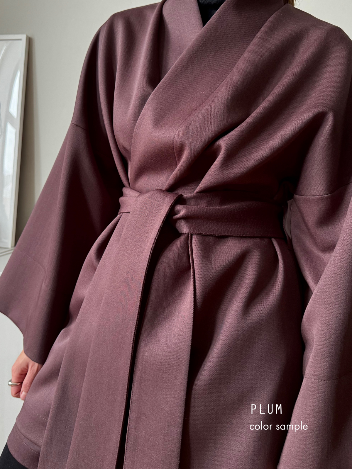 paris heavy fine wool blazer