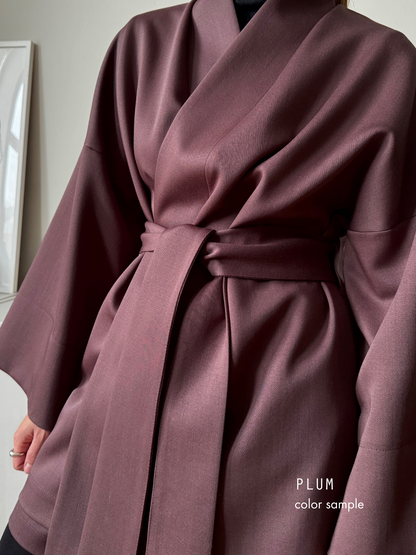 paris heavy fine wool blazer