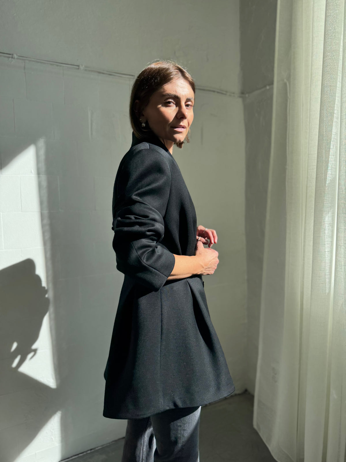 paris heavy fine wool blazer