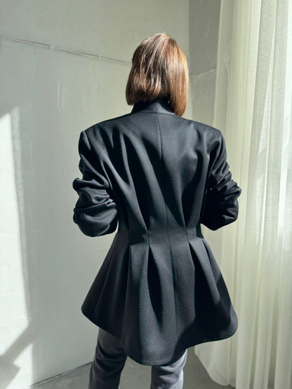 paris heavy fine wool blazer