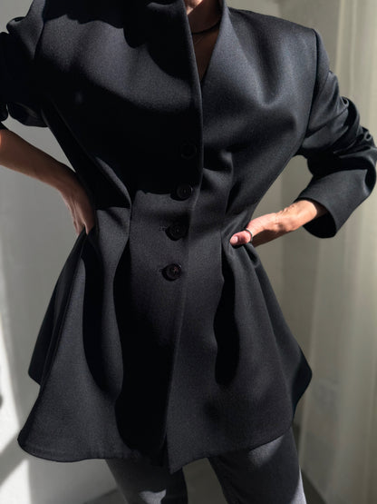 paris heavy fine wool blazer