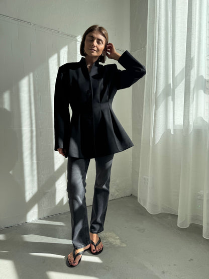 paris heavy fine wool blazer