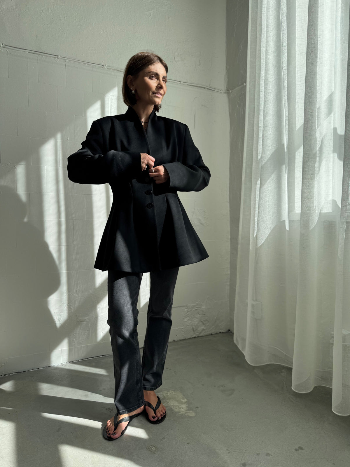 paris heavy fine wool blazer