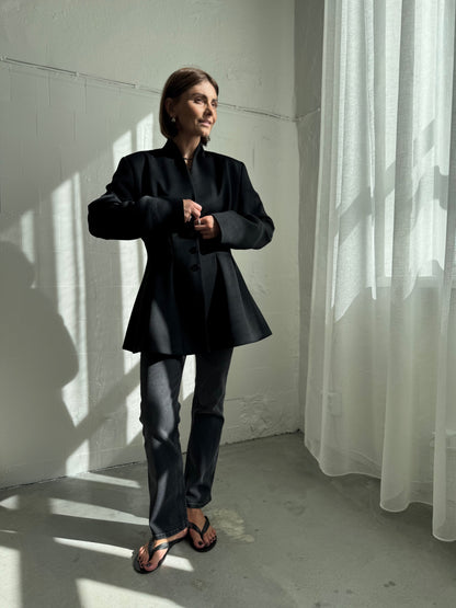 paris heavy fine wool blazer