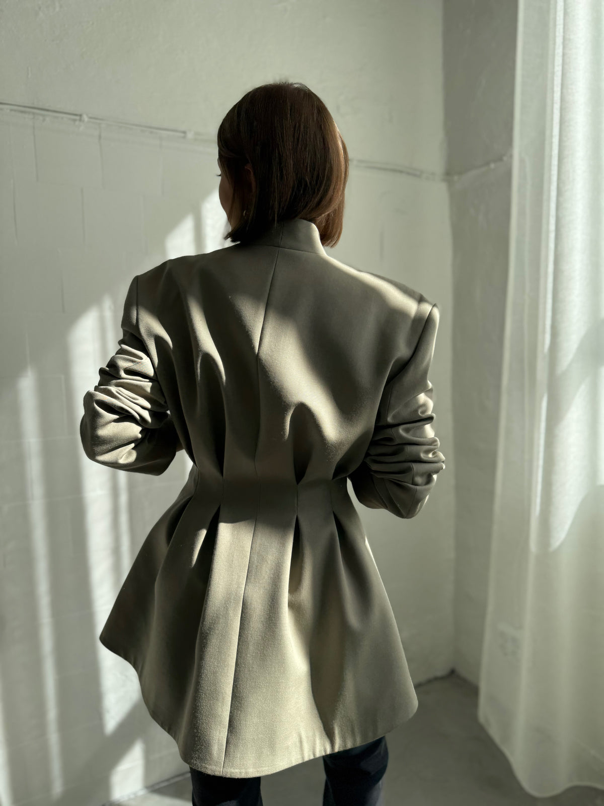 paris heavy fine wool blazer