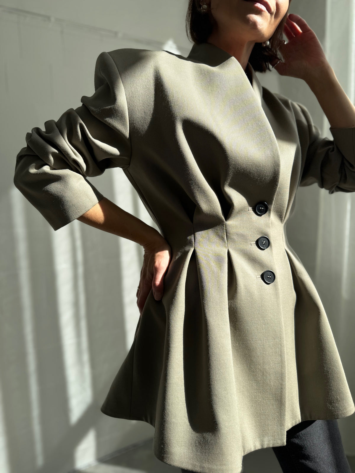 paris heavy fine wool blazer