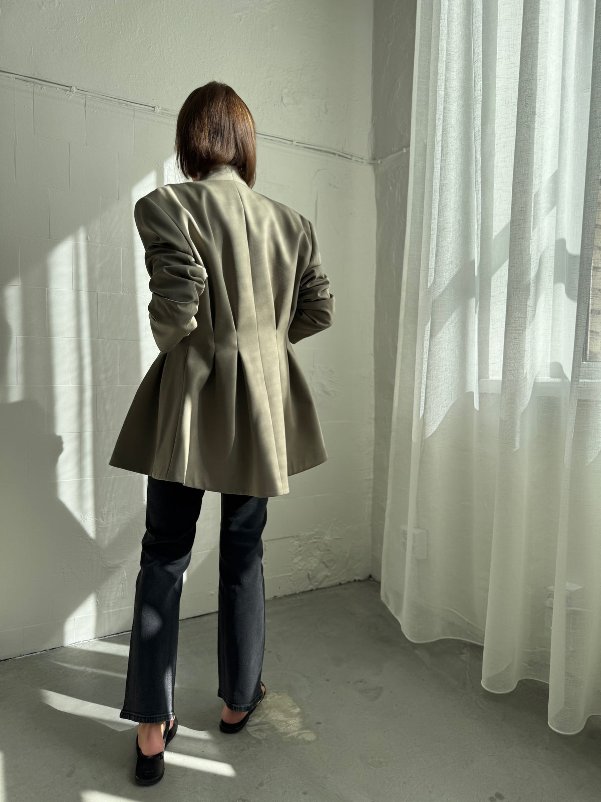 paris heavy fine wool blazer