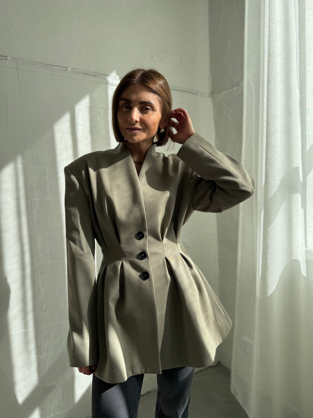 paris heavy fine wool blazer