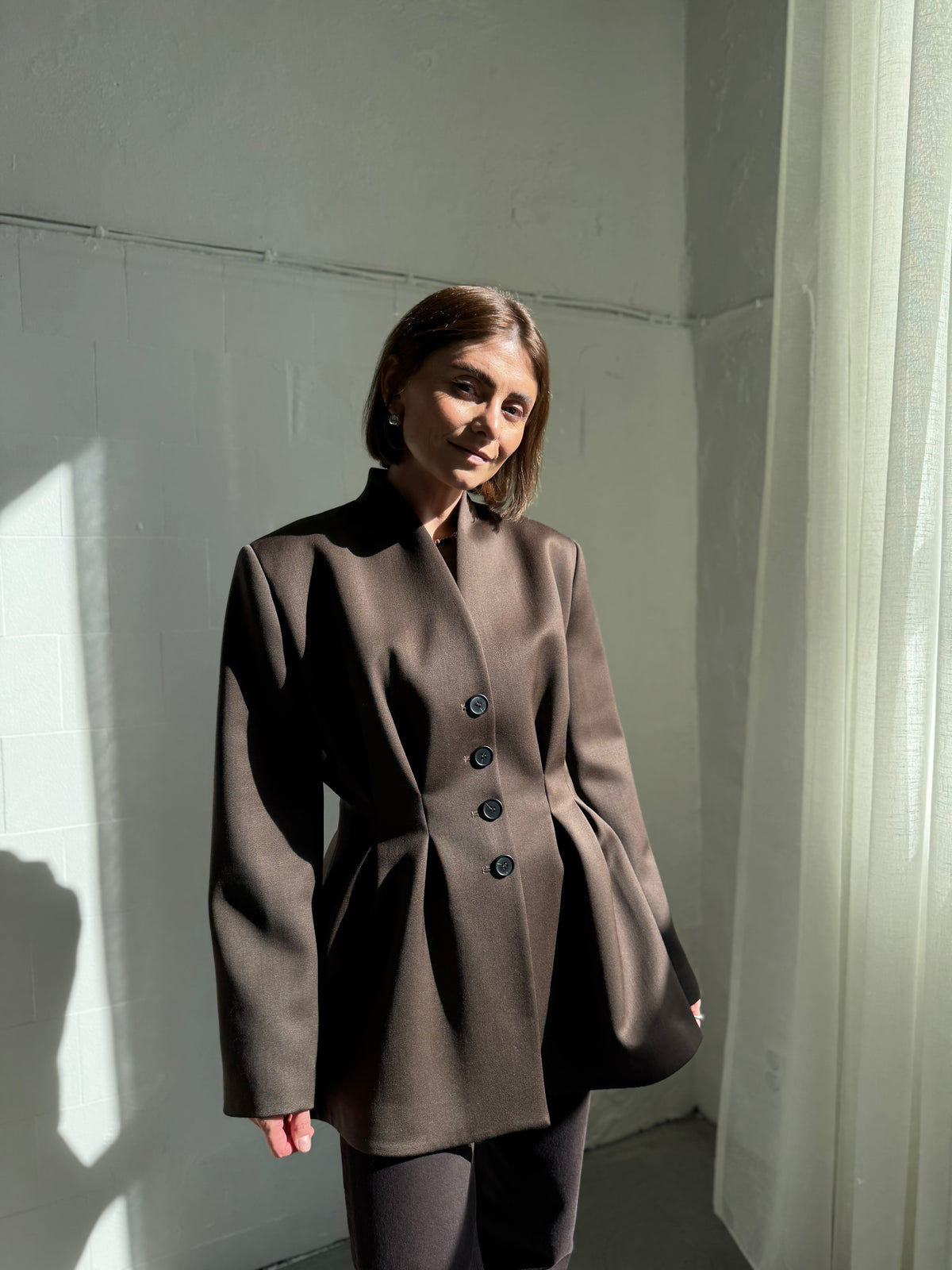 paris heavy fine wool blazer