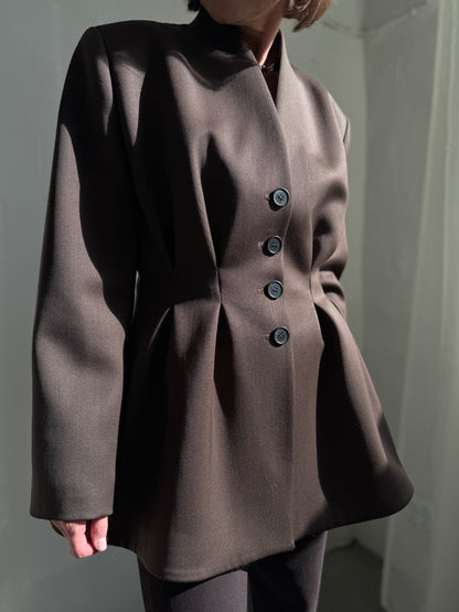 paris heavy fine wool blazer