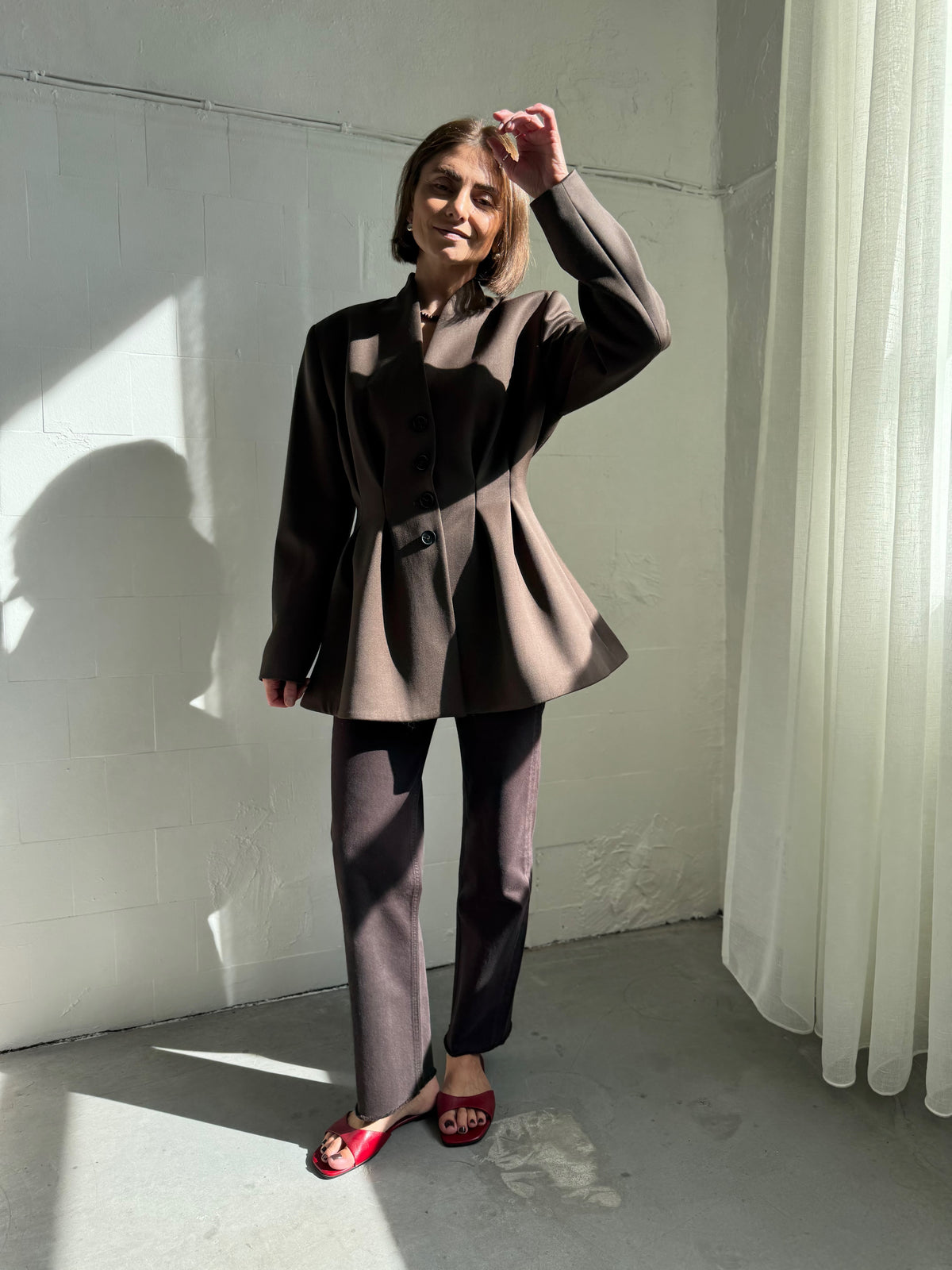 paris heavy fine wool blazer