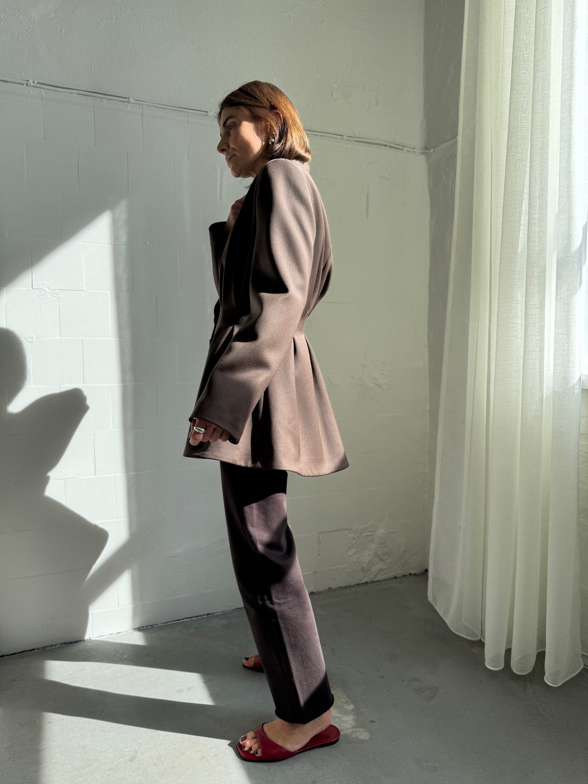 paris heavy fine wool blazer