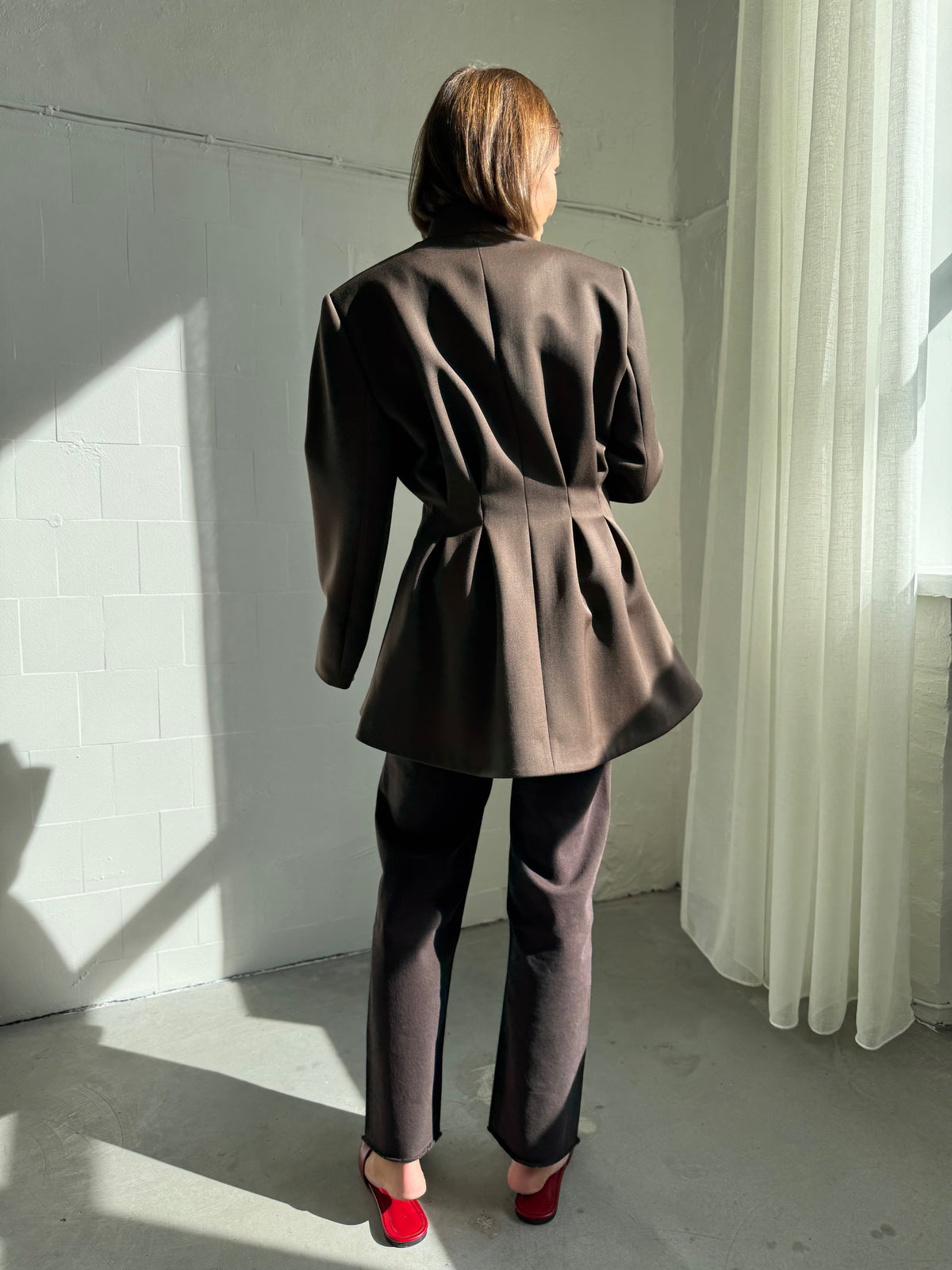 paris heavy fine wool blazer