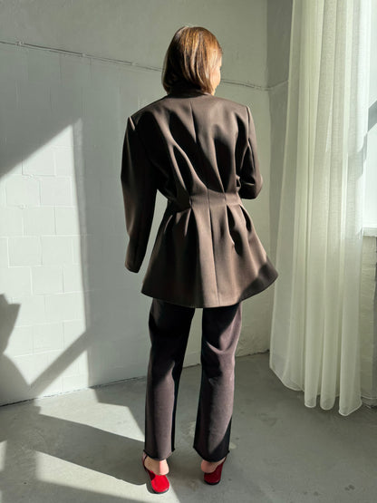 paris heavy fine wool blazer
