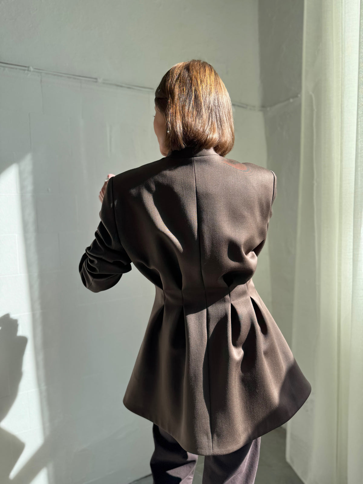 paris heavy fine wool blazer