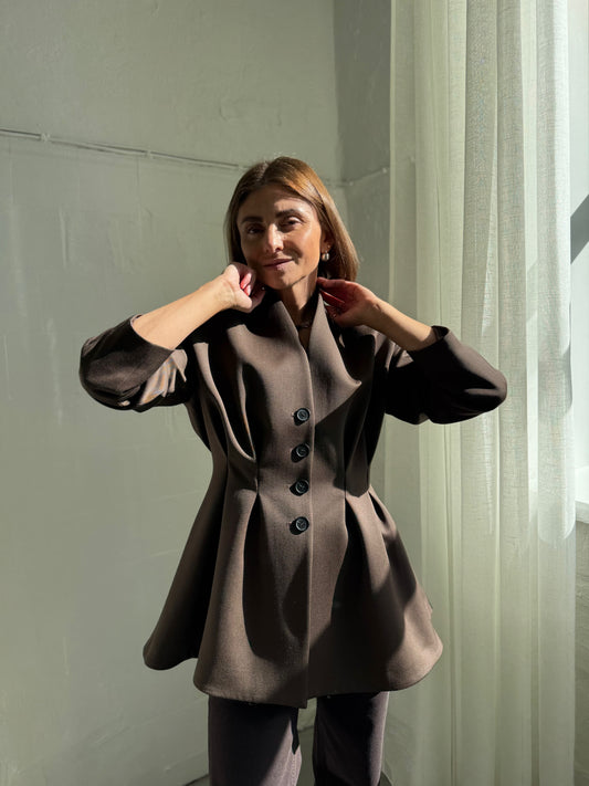 paris heavy fine wool blazer