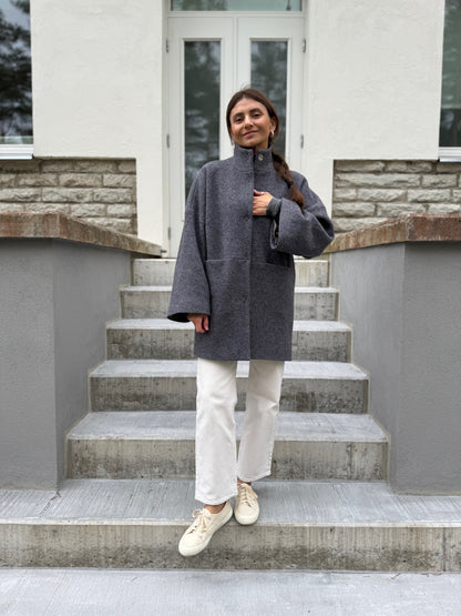 kyoto wool boucle jacket