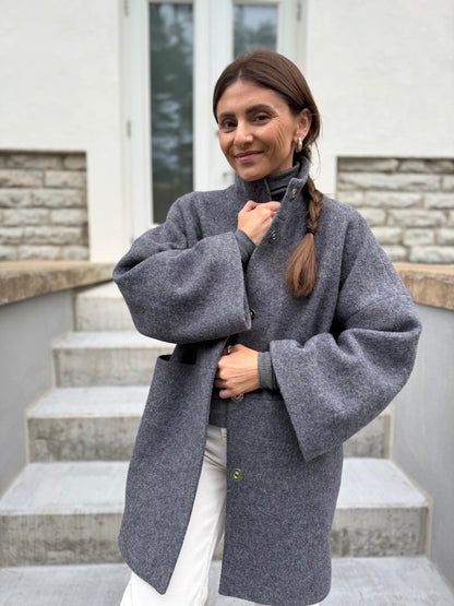 kyoto wool boucle jacket