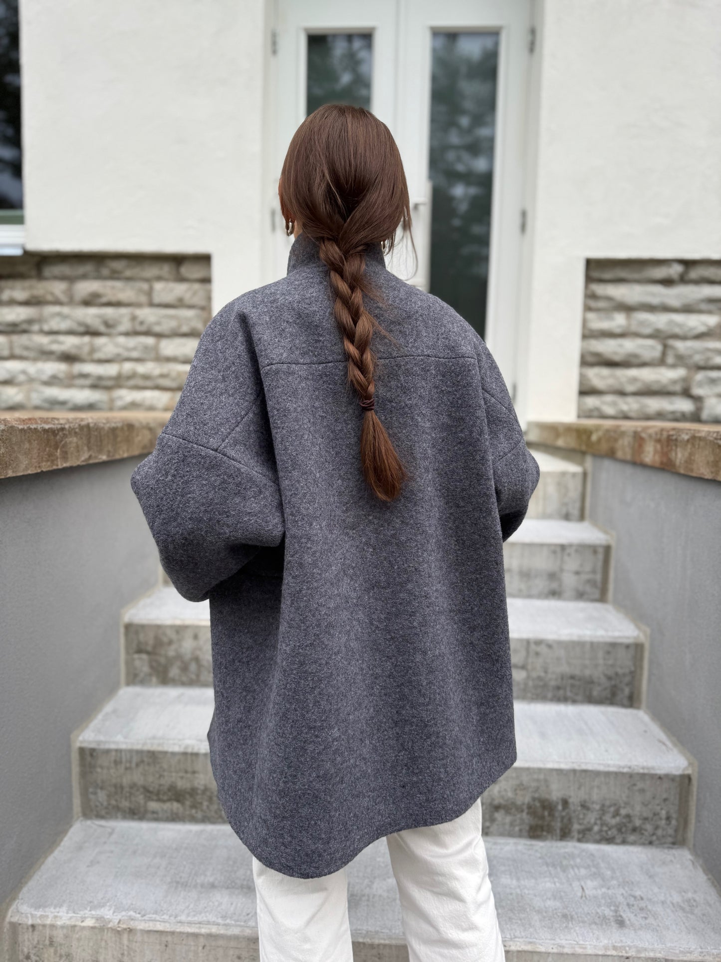 kyoto wool boucle jacket