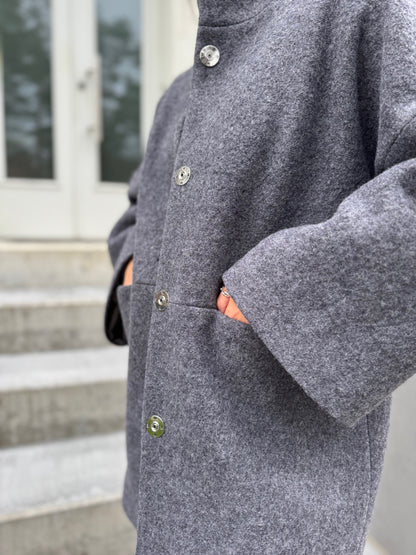 kyoto wool boucle jacket