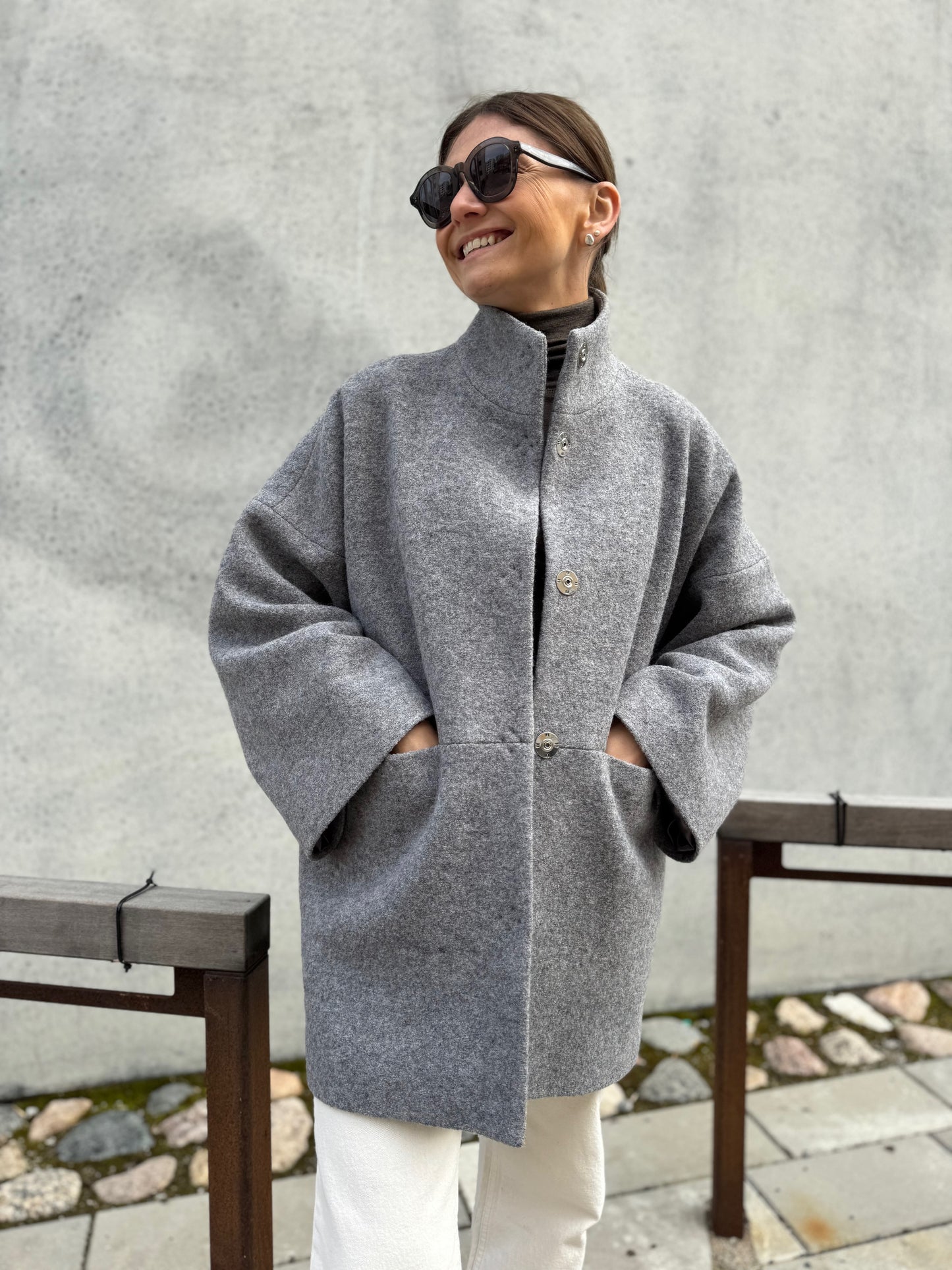 kyoto wool boucle jacket