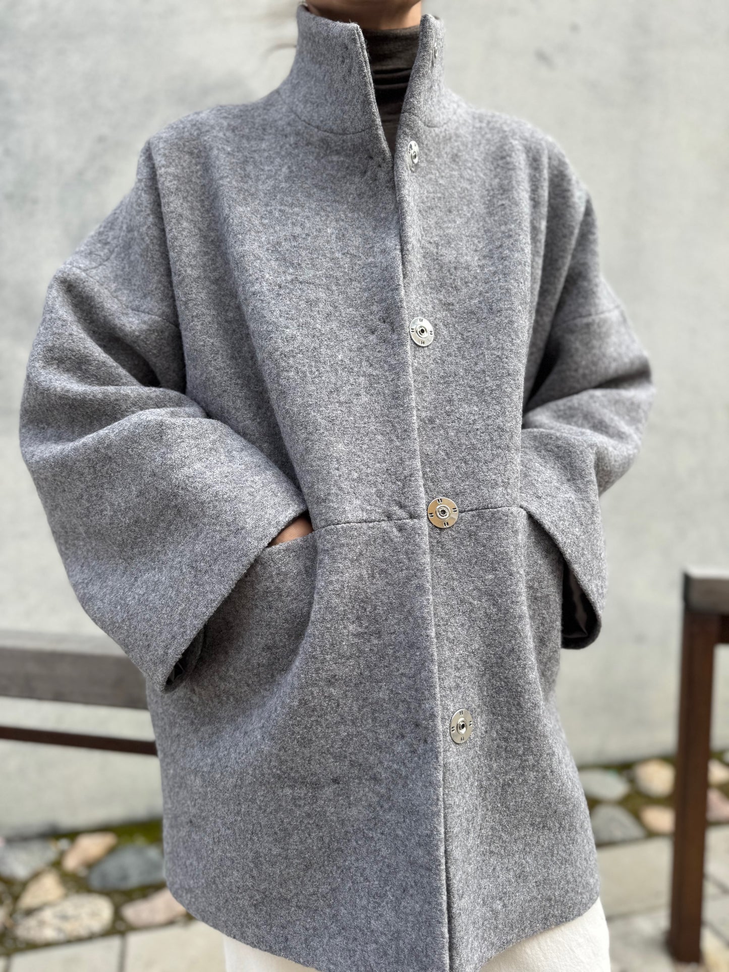 kyoto wool boucle jacket
