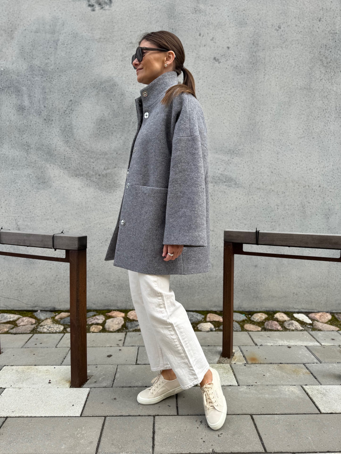 kyoto wool boucle jacket