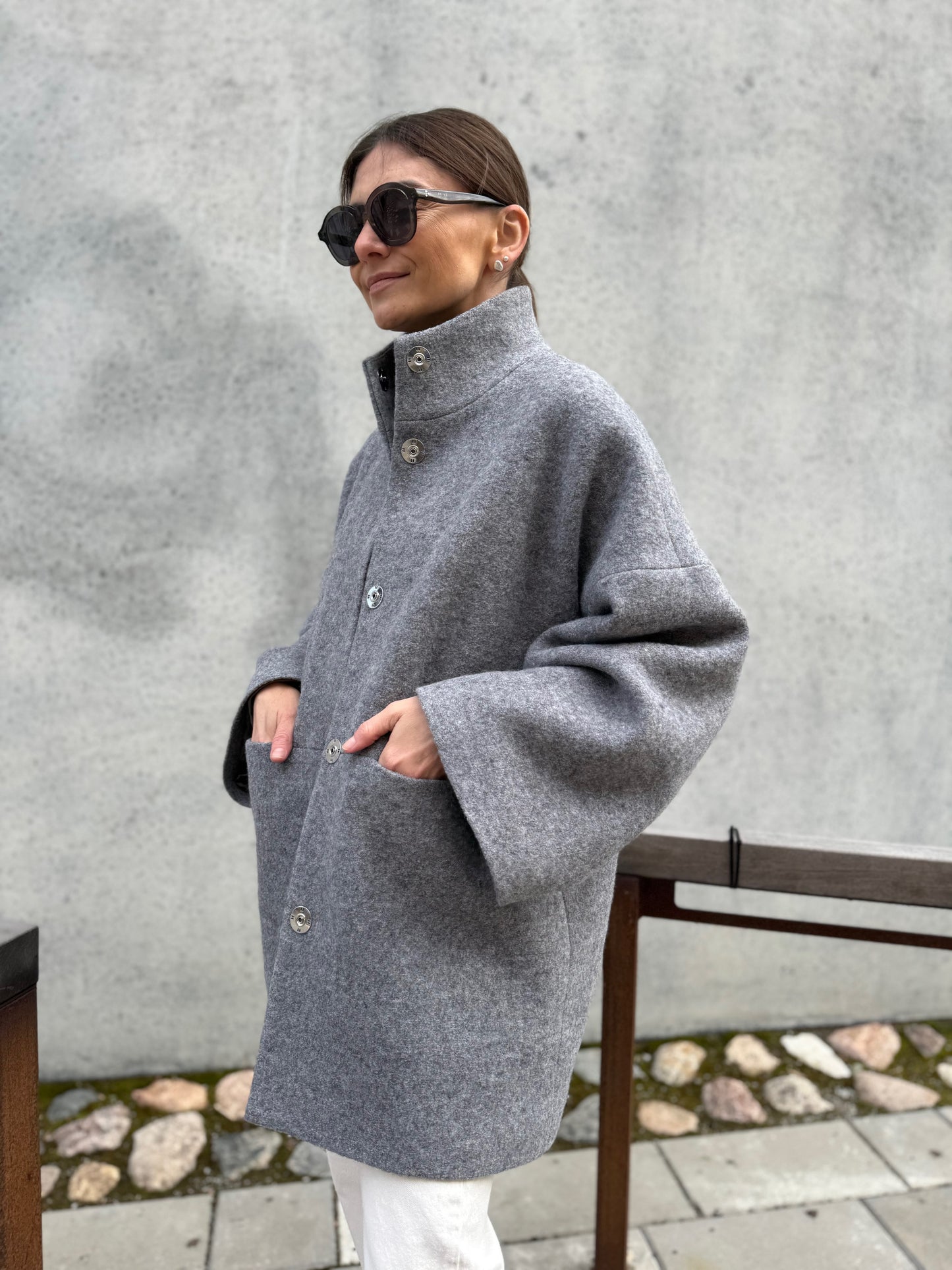 kyoto wool boucle jacket