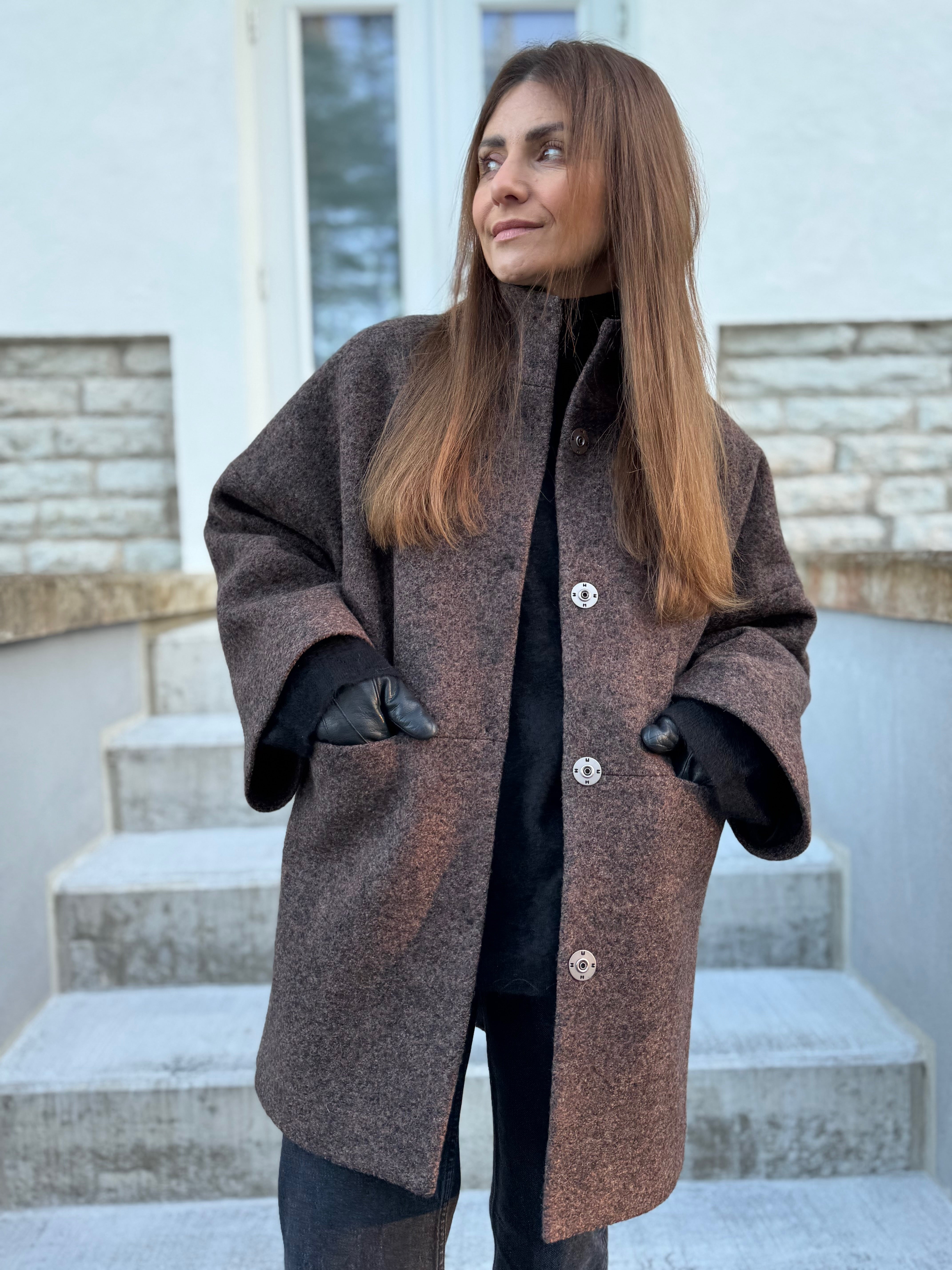 kyoto wool boucle jacket – ateljee gwubi