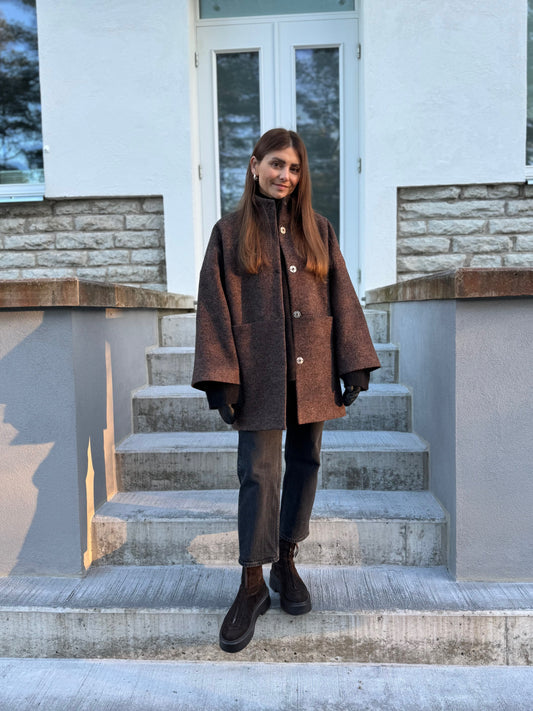 kyoto wool boucle jacket