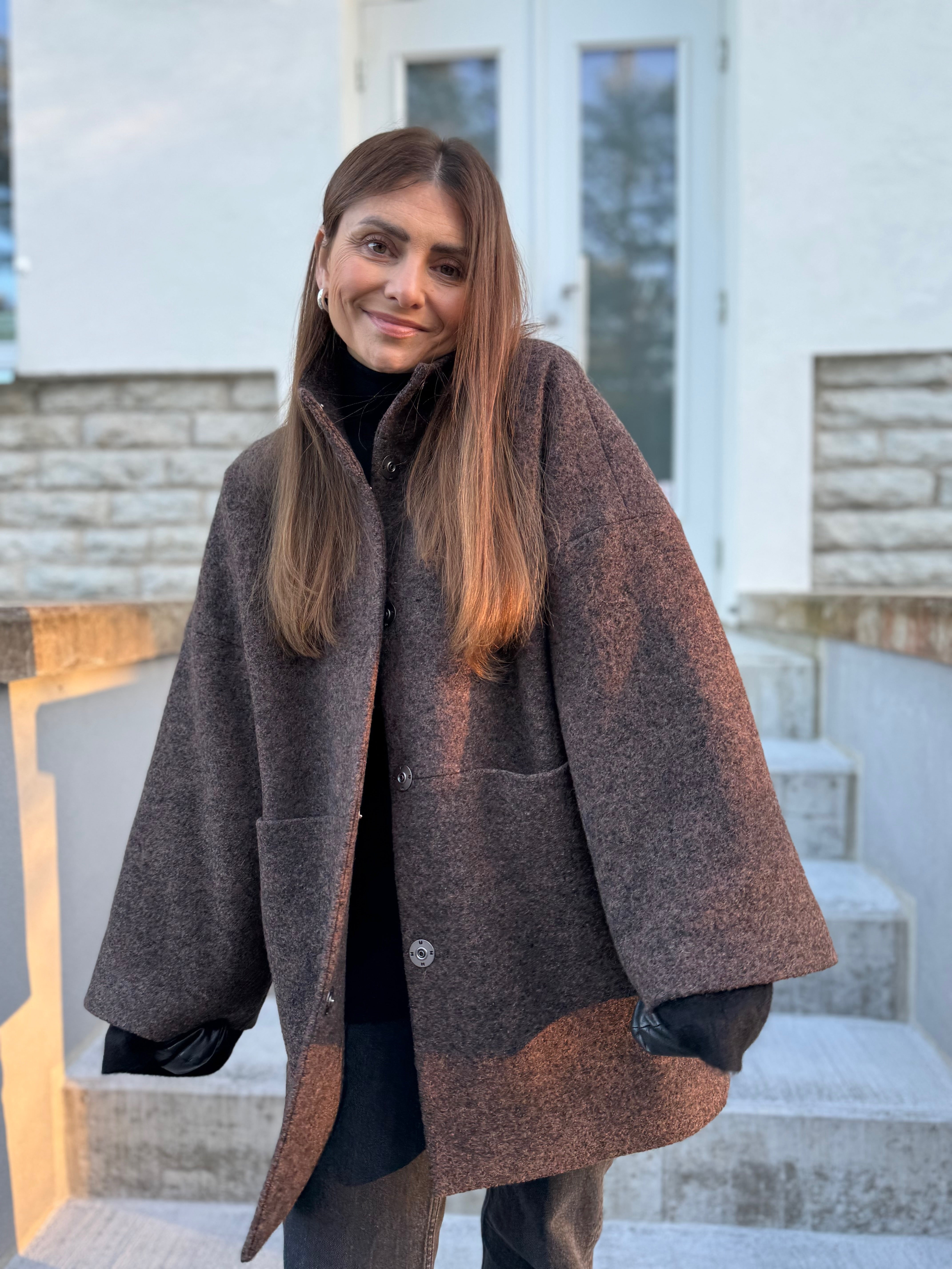 kyoto wool boucle jacket – ateljee gwubi