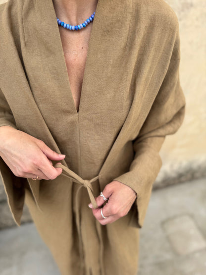 bari linen dress