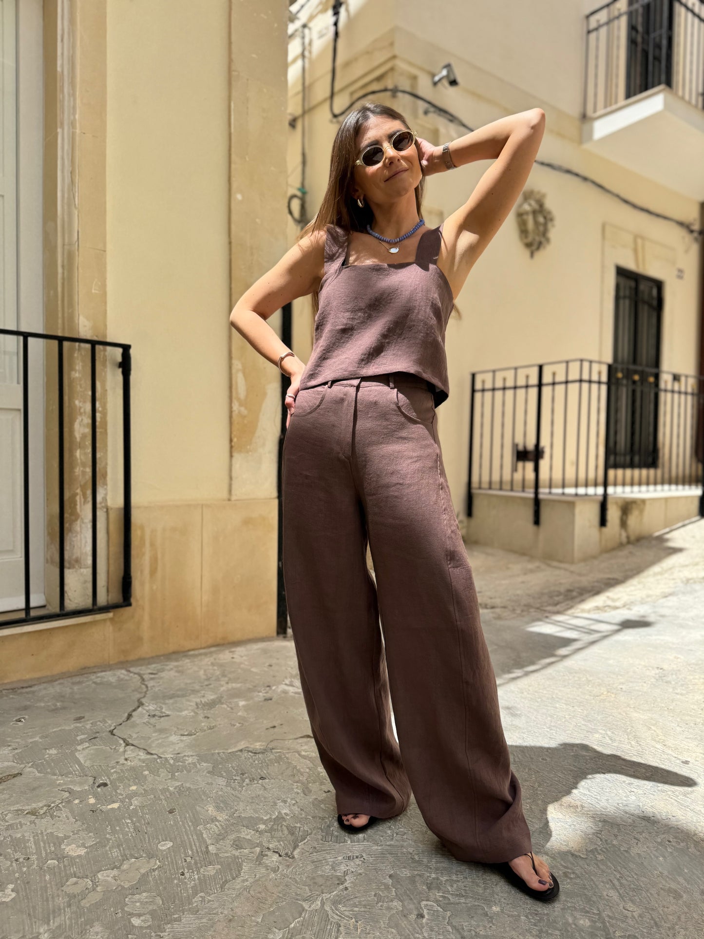 geilo linen trousers