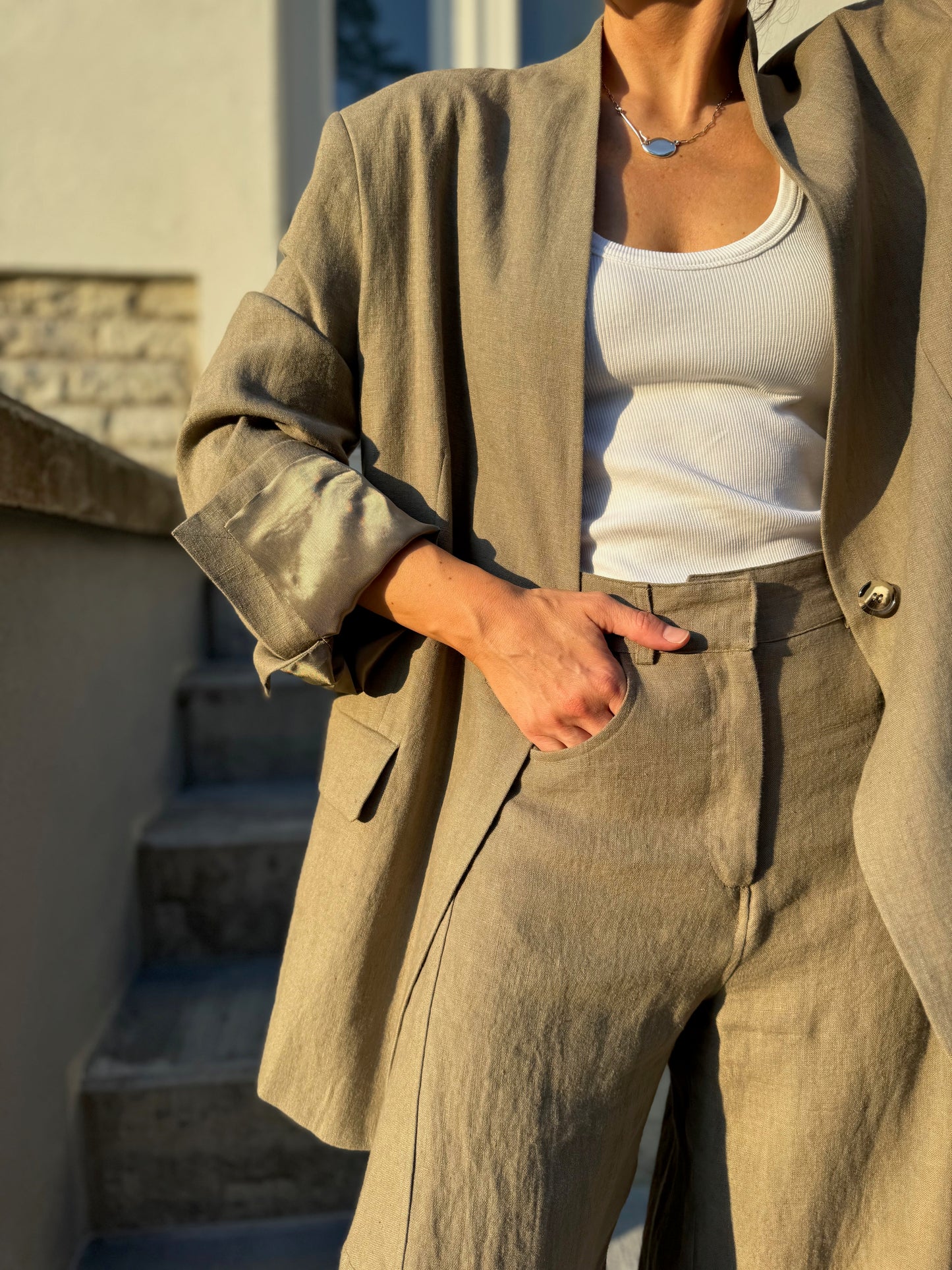 geilo linen trousers