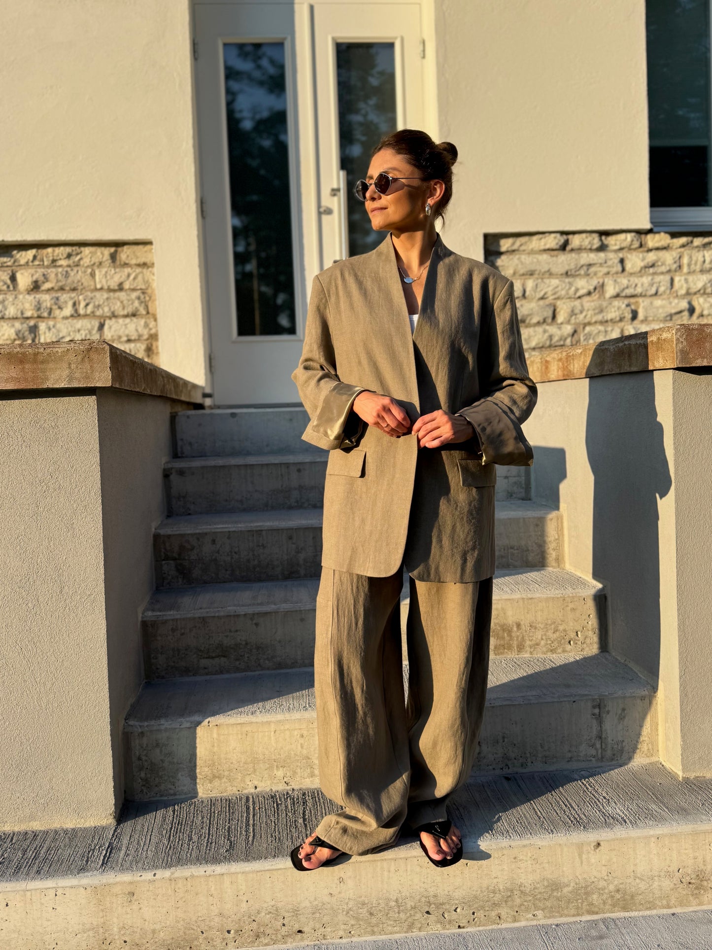 geilo linen trousers