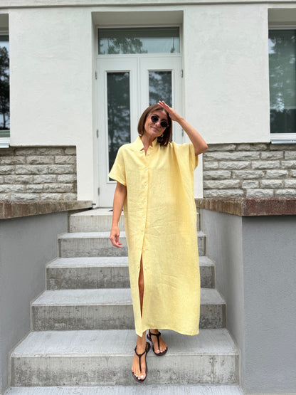 harajuku linen dress