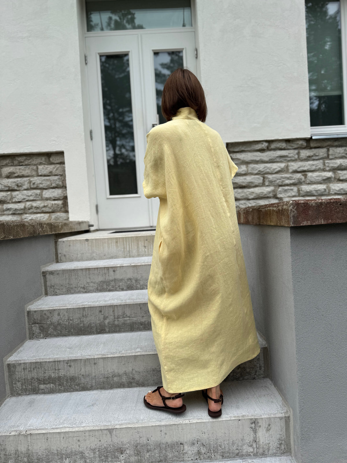 harajuku linen dress