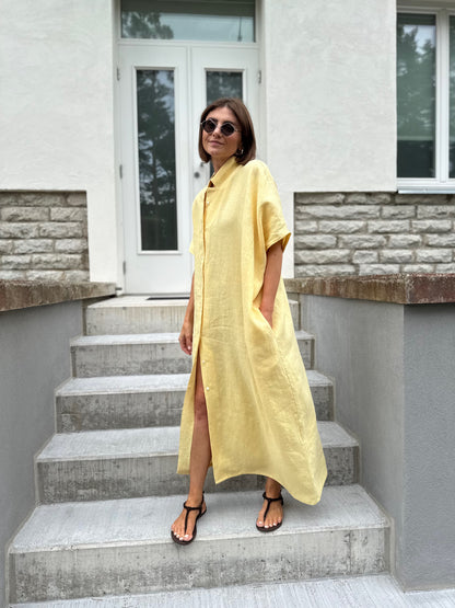 harajuku linen dress