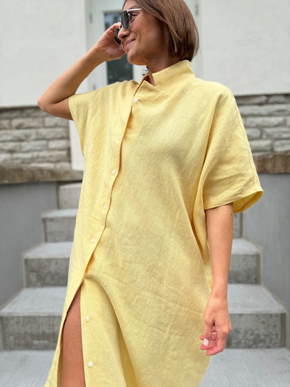 harajuku linen dress