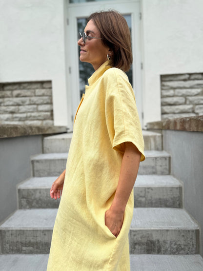 harajuku linen dress