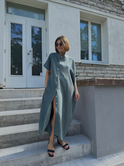 harajuku linen dress